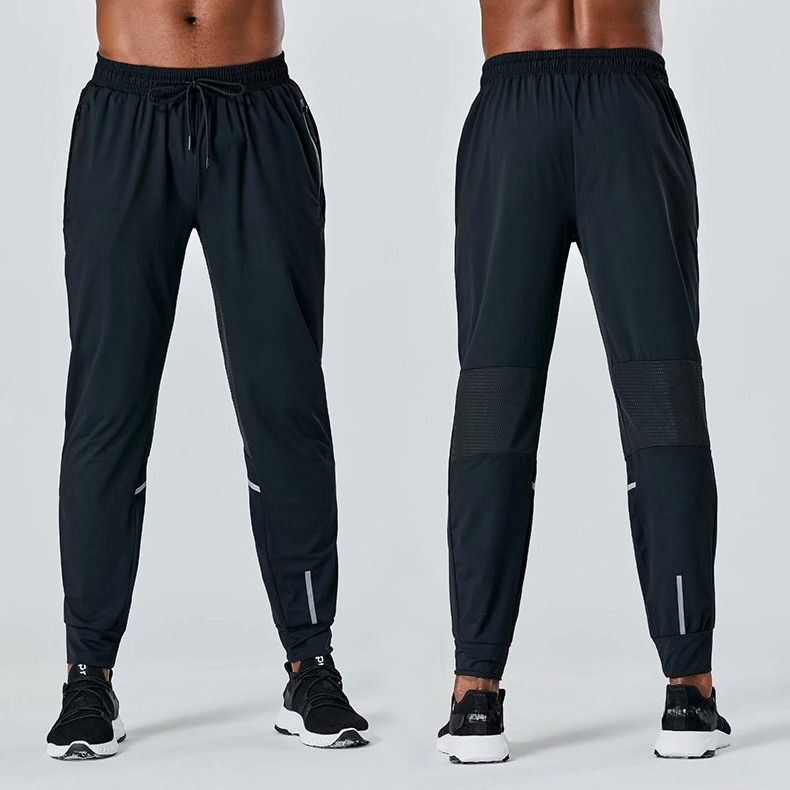Men's Running Sports Outdoor Fitness Quick-drying Trousers Casual Loose Breathable Leggings_desvips.com