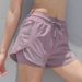 Women's Loose Fit Summer Quick-Dry Running Fitness Anti-Exposure High-Waist Dance Yoga Shorts For Outdoor Wear_desvips.com