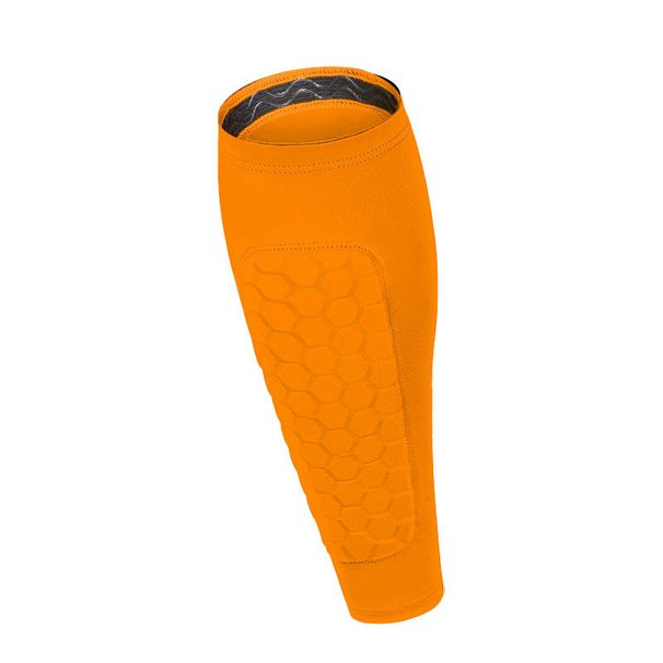 Breathable Hexagon-Padded Sports Shin Sleeves - Slip-Resistant EVA Protection For Soccer, Basketball & Cycling_desvips.com
