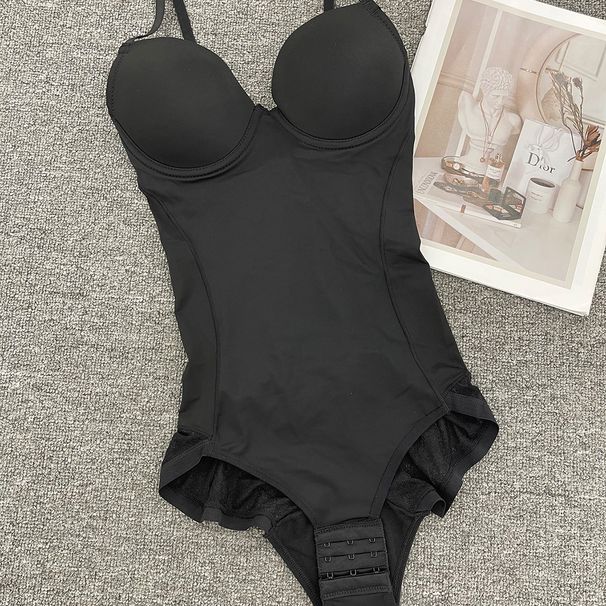 Women Shapewear Bodysuit For Tummy Control Seamless Body Shaper Thong Jumpsuit Bra Top Sculpting Waist Trainer_desvips.com
