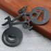 Multifunctional Outdoor Gadgets Portable Bicycle Keychain Bottle Opener Camping Stainless Steel Creative Tool Card_desvips.com