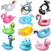 Water Seat Ring For Children Swimming Ring Seat Ring Animal Pattern 17 Patterns To Choose From 0 5 Years Old Baby Seat Ring_desvips.com