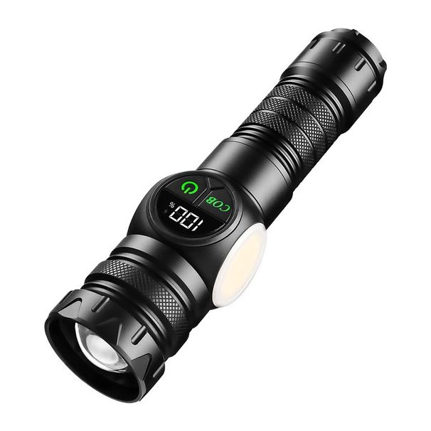 Cross-border Explosive Flashlight, Strong Light Laser Cannon, Ultra-long Range Light, Multi-functional Charging, Large Capacity And Long Battery Life_desvips.com