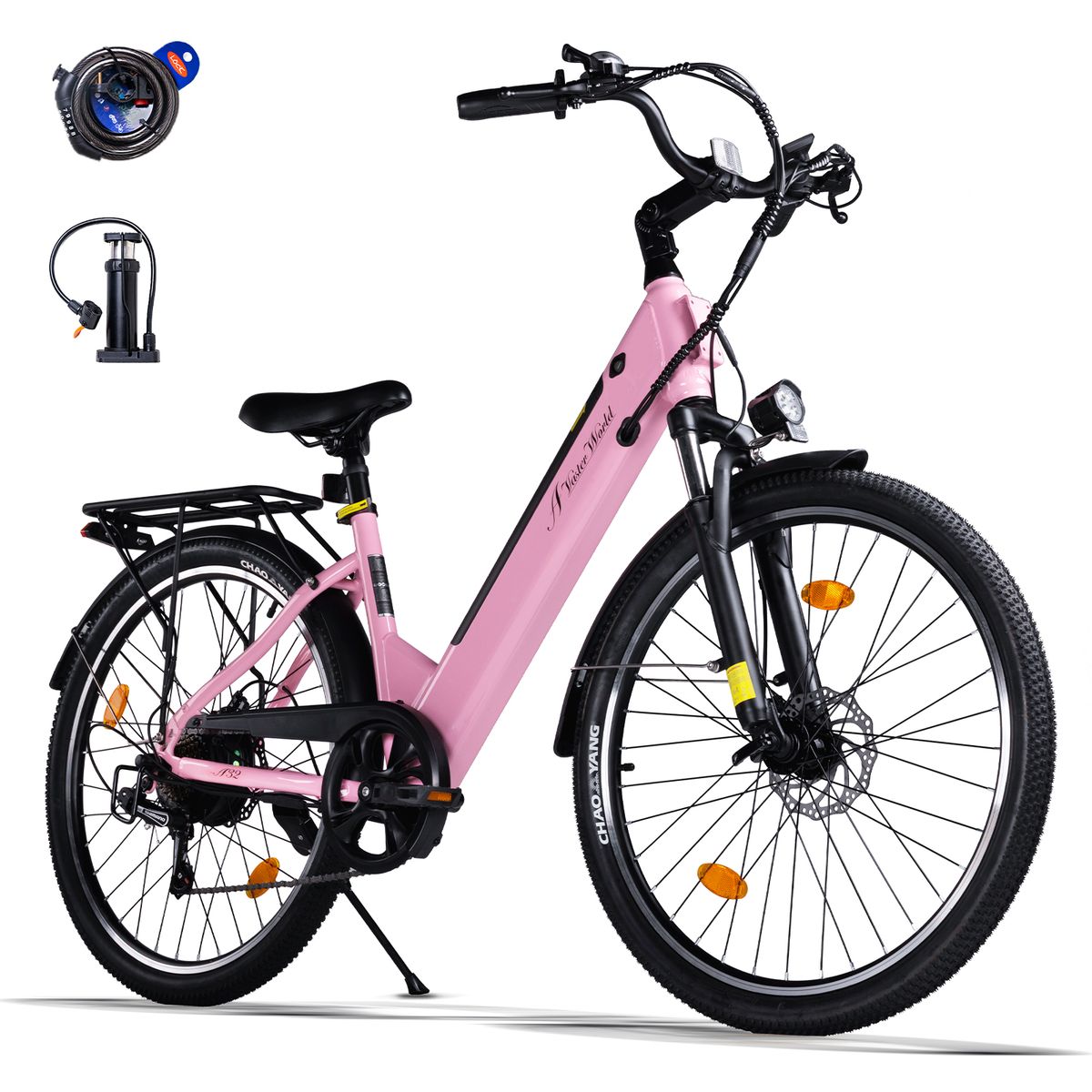 AVDL-A32 Electric Bicycle For Adults 36V 12.8AH *250W 26-inch Urban Mountain Commuter Bike_desvips.com