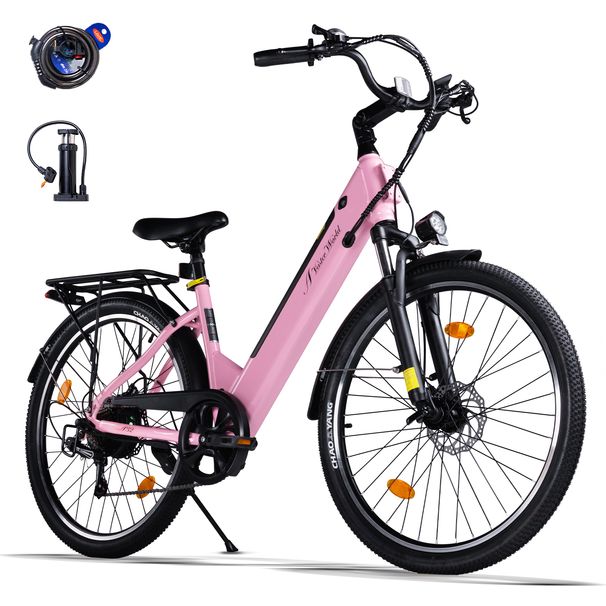 AVDL-A32 Electric Bicycle For Adults 36V 12.8AH *250W 26-inch Urban Mountain Commuter Bike_desvips.com