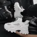 Fashion Chunky Sneakers For Men Comfortable Man Casual Shoe Outdoor Anti Skid Male Vulcanize Shoes Tennis Thick Sole 44_desvips.com