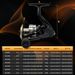 Rooblinos HE Spinning Ultralight Metal 5.2:1 Gear Ratio 1000-7000 Saltwater Or Freshwater Big Max Drag Reels For Fishing_desvips.com