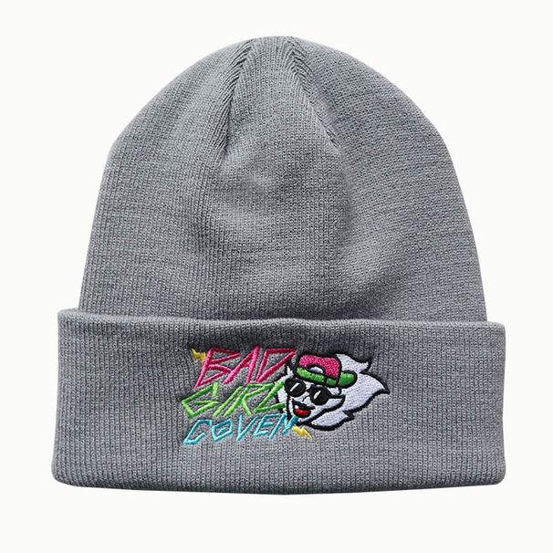 Men And Women Fashion Cartoon Character Embroidery Knitted Autumn Winter Outdoor Hexagonal Woolen Hat Warm_desvips.com