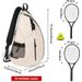 Badminton Outdoor Sports Training One Shoulder Tennis Pickleball Backpack Messenger Bag_desvips.com
