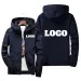 Custom Brand Logo Autumn Waterproof Warm Windbreaker Casual Clothing Big Size 6Xl Men Green Black Red Jacket Outdoor_desvips.com