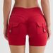 FYfever Vital Women's Quick-Dry Pocket Nude Training Fitness Women Sportswear Butt Lifting Peach Gym Yoga Shorts_desvips.com