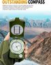 Compass Use Camping Glow In The Dark Military Gearfor For Hiking, Camping,Backpacking, Outdoor Activities - Best_desvips.com