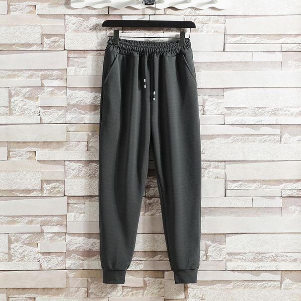 Men's Sports Suit For Spring And Autumn, A Stylish Loose-fitting Hooded Sweatshirt Paired With Jogger-style Casual Pants_desvips.com