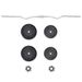 Curl Bar With Weight Plates - 30 Kg Total Weight - 120 Cm Length - Non-Slip Grips - Star-Shaped Screw Collars_desvips.com