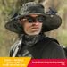 Solar Powered Fan Fisherman And Women, Summer Outdoor Hiking Sunshade Sun Protection Hat, Three-Dimensional Wide Brim_desvips.com