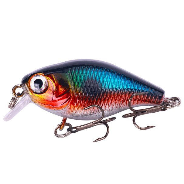 Trout Area Crankbait Wobler Fishing Lure Saltwater Crankbait Squarebill 4.5Cm-4G Shallow Area Artificial Bait Predator Hard Lure_desvips.com