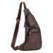chest bag men's trendy versatile shoulder bag sports commuting street backpack men's bag messenger bag men's_desvips.com