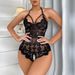 Women's clothing sexy lingerie one-piece sexy lace suspenders sexy sexy one-piece lingerie_desvips.com