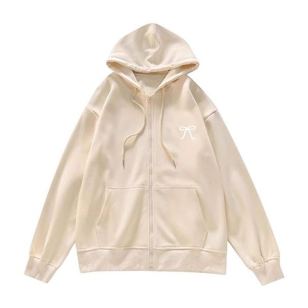 Versatile European And American British Sweatshirt Women's Jacket, Japanese Style Hooded Top, Printed Simple Casual Cool_desvips.com