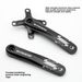 EVOSID Mountain Bike Crankset 104BCD Square Hole Crank 8/9/10/11/12 Speed Modified Single Chainring_desvips.com