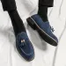 Men Loafer With Tael - Claic New Hot Split Leather Tael Dre Shoe Quality For Office, Wedding, And Formal_desvips.com
