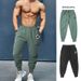 Mens Quick-drying Drawstring Pan Autumn Funny Printing Sweatpan Streetwear Fitness Tracksuit Jogging Gym Running_desvips.com