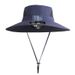 Solar-Powered Cooling Hat With USB Charging - Wide Brim Sun Hat For Men & Women (Adjustable Fan, Lightweight, UPF 50+, Outdoor)_desvips.com