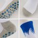 Men's Mid Calf Soccer Socks Gradient Thickened Terry Cloth Sole Adult Star Dot Adhesive Non Slip Sports Socks_desvips.com