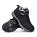 Winter New High-top Thickened Fleece Couple For Middle-aged And Elderly, Non-slip Wear-resistant Cotton Warm Dad Shoes,_desvips.com