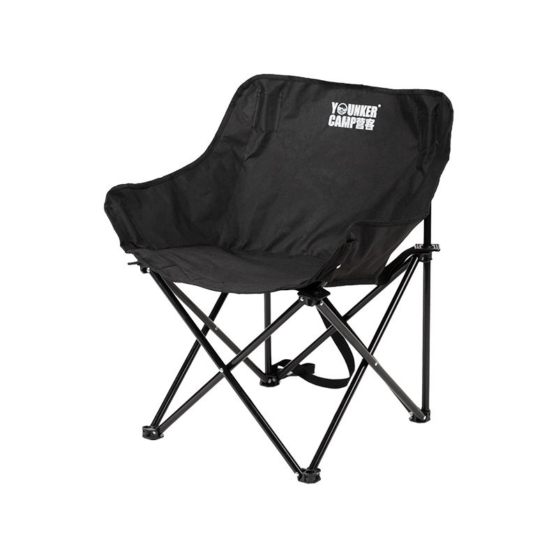 Outdoor Folding Moon Chair Portable Chair Camping Chair Picnic Gear Fishing Small Horse Stool Student Sketching_desvips.com