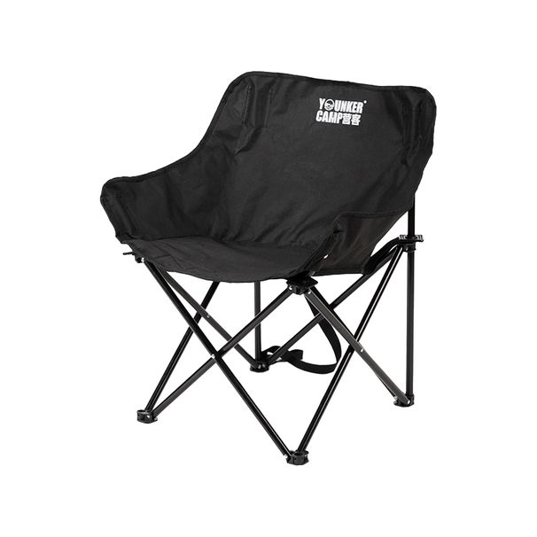Outdoor Folding Moon Chair Portable Chair Camping Chair Picnic Gear Fishing Small Horse Stool Student Sketching_desvips.com