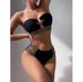 New Two-piece Swimsuit Women's Swimsuit Sexy Hollow Beach_desvips.com