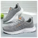 New Simple Men Sports Athleisure Lightweight Breathable Runners Tennis Shoes Black Free Shipping_desvips.com