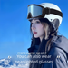 Ski Mountaineering Goggles Unisex Motorcycle Riding Windproof Anti-Glare Glasses Outdoor Sports Snow Sunglasses_desvips.com