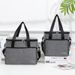 Large Insulated Lunch Box Square Aluminum Foil Thermal Food Bag For Picnic Office Leakproof Meal Container Carrier With Handles_desvips.com