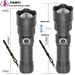 30W White Laser High-Power Flashlight With Type-C Charging, LED, High-Power Long-Range Zoom Outdoor Lighting Lamp_desvips.com