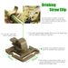 5Pcs Tactical 360 Rotation D-Ring Clips Hydration Tube Hang Buckle Management Tool For 20/25mm MOLLE Webbing Attachment_desvips.com