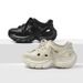 Women's Chunky Platform Sandals - EVA Material 5CM Height Increase Fashionable Outdoor Wear Breathable & Comfortable_desvips.com