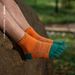 3 Pairs/Set AONIJIE E4838 Unisex Upgraded Athletic Running Quarter Five Toe Socks Marathon Toesocks For Race Tranning_desvips.com