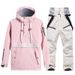 001 New Snowboarding Suit For Men Women, Couple Style, Winter Warm Thickened Korean Version Ski Jacket And Pants Double_desvips.com