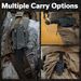 CIVIVI Timberbark Fixed Blade Hunting Knife With Black Kydex Sheath And Clip_desvips.com
