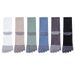 6 Pairs Men Winter Simple Comfortable Mid Length Anti Odor Toe Fashionable Versatile Five Finger Socks_desvips.com