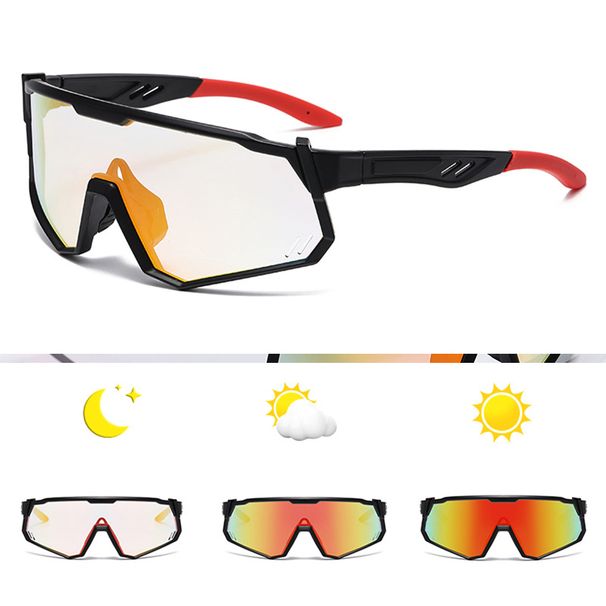Cycling Eyewear Day And Night Riding Glasses Photochromic Outdoor Sports Sunglasses Windproof Goggles_desvips.com