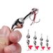 High-speed Spiral Long-throw 10g 14g 21g 28g Cross-border Spinnerbait Lure Hard Metal Bait_desvips.com
