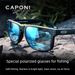 CAPONI Lure Fishing Special Polarized HD Float Viewing Outdoor Sports Sunglasses UV Protection_desvips.com