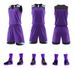 Summer Student Jersey Set Men Women, Breathable Basketball Competition And Training, Color-blocked Team Uniform For_desvips.com