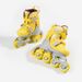 Roller skates can be adjusted multi-functional children's female roller skates flash wheel_desvips.com