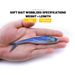 VTAVTA 2pcs Saltwater Swimbait Lures 12cm 10g Lifelike Soft Bait For Sea Fishing 3D Print Artificial Silicone Bait For Fish_desvips.com