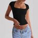 Diyun Yoga Wear Sports Stretch Slim Fit T-Shirt Women's Clothing 2025 Summer_desvips.com