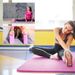 Yoga mat Fitness brick towel sweats Stretch band Training bag Indoor home workout kit_desvips.com